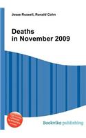 Deaths in November 2009: (English)