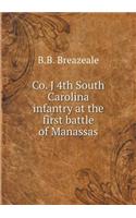 Co. J 4th South Carolina infantry at the first battle of Manassas