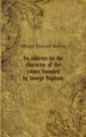 AN ADDRESS ON THE CHARACTER OF THE COLO