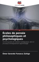 Écoles de pensée philosophiques et psychologiques