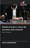 Metodi di lavoro e chiavi del successo come avvocato