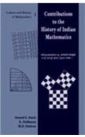 Contributions to the History of Indian Mathematics