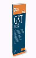 Taxmann's GST Acts | POCKET (Small Size) â€“ Covering amended, updated & annotated text of the CGST/IGST/UGST Acts & GST (Compensation to States) Act | [Finance Act 2023]