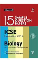 I-Succeed 15 Sample Question Papers Icse Examination 2017 - Biology Cl
