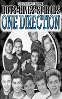 One Direction Dots Lines Spirals Coloring Book