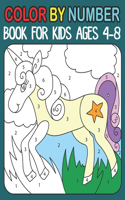 Color By Number book For Kids Ages 4-8
