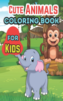 Cute Animals Coloring Book For Kids