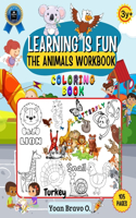 The Animals Coloring Book