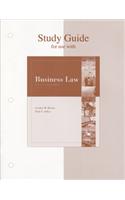 Study Guide to Accompany Business Law with Ucc Applications