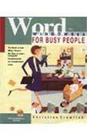 Word For Windows 95 For Busy People