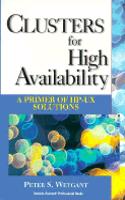 Clusters for High Availability