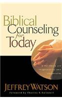 Biblical Counseling for Today