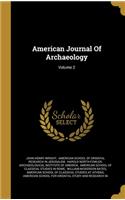 American Journal Of Archaeology; Volume 2