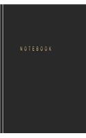 Notebook: Blank Lined Classic Journal Notebook (6 x9 inches) - 110 Pages(80 Classic)