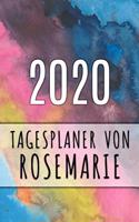 2020 Tagesplaner von Rosemarie