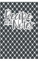 Recipe And Notes