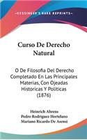Curso de Derecho Natural