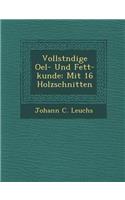 Vollst Ndige Oel- Und Fett-Kunde