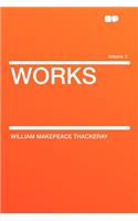 Works Volume 3