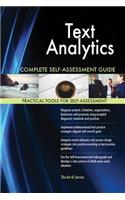 Text Analytics Complete Self-Assessment Guide