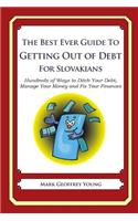 The Best Ever Guide to Getting Out of Debt for Slovakians