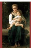"The Two Sisters" by William-Adolphe Bouguereau - 1877: Journal (Blank / Lined)(Art of Life Journals)