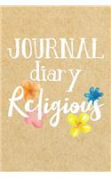 Journal Diary Religious