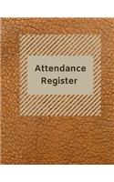 Attendance Register Log Book