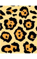 Leopard Print Journal Notebook