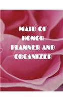 Maid of Honor Planner and Organizer: Wedding To-Do List and Task Tracker Contents: 8.5 x 11 inches 110 high quality white pages and a matte cover