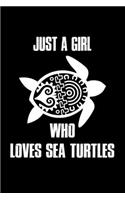 Just A Girl Who Loves Sea Turtles