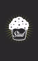Stud: 6x9 Muffins - lined - ruled paper - notebook - notes