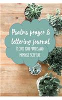 Psalms Prayer & Lettering Journal