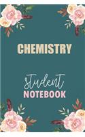 Chemistry Student Notebook: Notebook Diary Journal for Chemistry Major College Students University Supplies