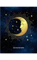 2020 One Year Planner: Celestial Moon and Stars - Beautiful One Year Planner Calendar Captures the Wonder of Space, History and Art in One Lovely Organizer(1 Ancient Art Celestial Agenda Diary)