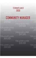Terminplaner 2020 Community Manager