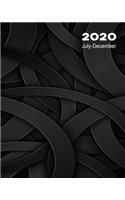 2020 Daily Planner July-December: 6-Month Personal & Work Organizer Diary - Include Hours, To-Do List & Priorities - Lighter Weight for Carrying Around and Ease of Use - Second Half 