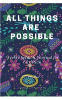 All Things Are Possible