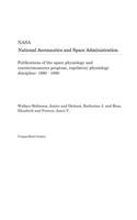 Publications of the Space Physiology and Countermeasures Program, Regulatory Physiology Discipline