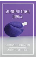 Serendipity Cookie Journal - Purple - Mindfulness, Gratitude, Journaling