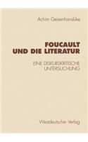 Foucault Und Die Literatur