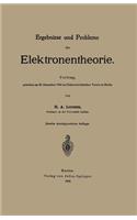 Ergebnisse Und Probleme Der Elektronentheorie