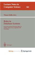 Rules in Database Systems