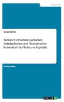 Parallelen zwischen spanischen Aufständischen und 