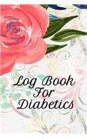 Log Book For Diabetics