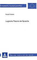 Logische Theorie Der Sprache