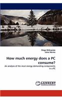 How Much Energy Does a PC Consume?
