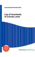 List of Townlands of County Laois