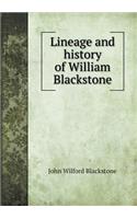 Lineage and history of William Blackstone: (English)