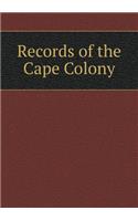 Records of the Cape Colony